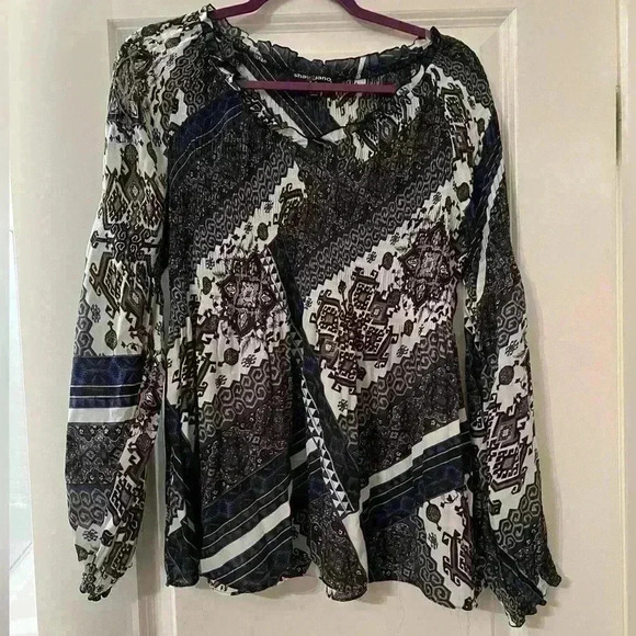 Large boho long sleeve - Picture 6 of 6